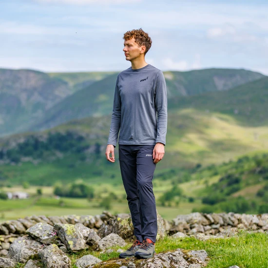 Inov-8 Graphic T-Shirt Long Sleeve "Brand" Men's - Image 4