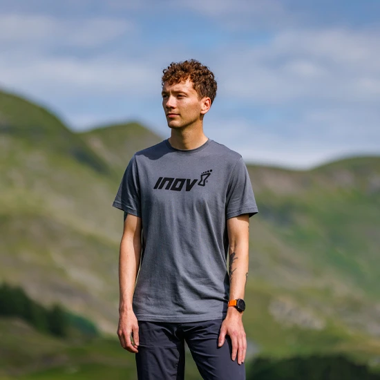 Graphic T-Shirt Short Sleeve "inov-8" Men's