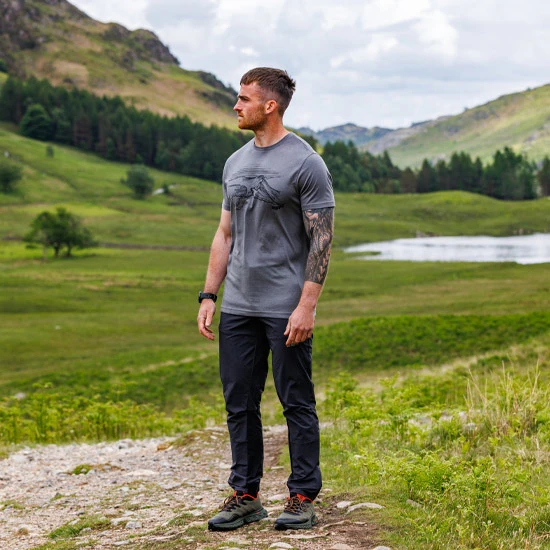 Inov-8 Graphic T-Shirt Short Sleeve "Helvellyn" Men's - Image 11